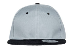 Casquette 6 pans visière plate