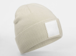 Bonnet tricoté avec empiècement