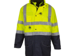 Parka 7 en 1 haute visibilité