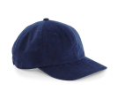 Casquette en velours heritage