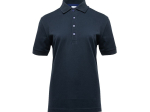 Polo femme boutons contrastés
