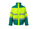 Blouson matelassé 2 en 1 haute visibilité