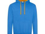 Sweat capuche contrastée