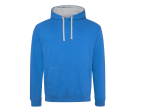 Sweat capuche contrastée