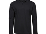 Polo stretch manches longues homme