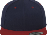 Casquette snapback bicolore