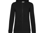 Sweat capuche zippé organique femme