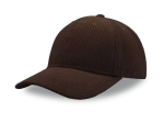 Casquette 6 pans en corduroy recyclé