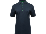 Polo femme boutons contrastés