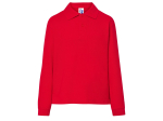 Polo piqué enfant manches longues