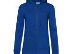 Sweat capuche zippé organique femme