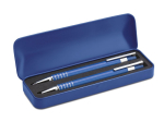 ALUCOLOR - Set stylo bille étui métal