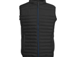 Bodywarmer bi-matière homme