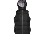 Bodywarmer doudoune femme avec capuche
