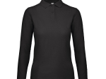 Polo manches longues femme