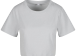 Tee-shirt femme "cropped"