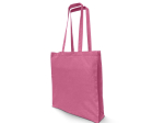 Sac shopping en coton recyclé avec soufflet