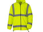Veste polaire épaisse haute visibilité