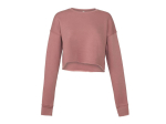 Sweat col rond femme court