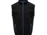 Bodywarmer polaire contrasté