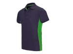 Polo bicolore manches courtes