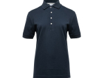 Polo femme boutons contrastés