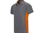 Polo bicolore manches courtes