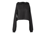 Sweat capuche femme court
