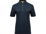 Polo femme boutons contrastés