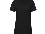 Tee-shirt col v femme tri-blend