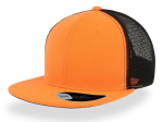 Casquette visière plate style trucker