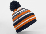 Bonnet avec pompon pour supporters