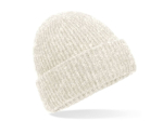 Bonnet en maille côtelée