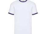 Tee-shirt bords côtes contraste