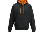 Sweat capuche contrastée