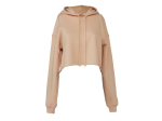 Sweat capuche femme court