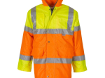 Parka contrastée haute visibilité