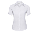 Ladies' short sleeve tailored ultimate non-iron shirt