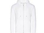 Sweat capuche zippé organique