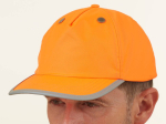 Casquette casque haute visibilité