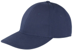 Casquette basse coton 6 panneaux