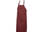 Tablier à bavette 100% coton avec poche