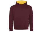 Sweat enfant capuche contrastée