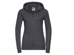 Sweat zippé femme capuche