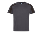 Tee-shirt de sport contrasté
