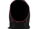 Capuche en softshell avec biais contrasté