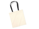Sac shopping aux anses contrastées