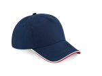 Casquette authentic visière passepoilée