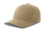 Casquette 6 pans contrastée