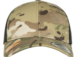Casquette style trucker camouflage
